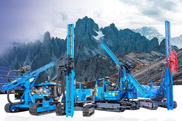 Hengwang brand solar pile driver strength